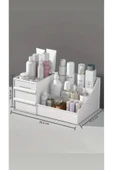 3 Parça Rose Kozmetik Düzenleyici Set-1 Adet Rose Organizer 2 Adet Multix Makyaj Organizer Set - 4