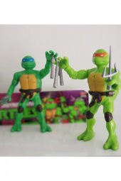 Ninja Kaplumbağalar Işıklı Figür 4 Lü Set Ninja Turtles - 3