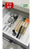 2 Adet Bade Xl Çekmece İçi Bıçaklık & Kaşıklık Organizer - 1