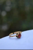 JEWELLERY Yakut Ayarlanabilir Kadın Yüzük - 3
