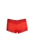 Kadın Pamuklu 2li Boxer Kırmızı 40265 - 2