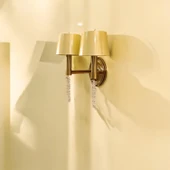 Vela Eskitme Gold Şapkalı Aplik - 2