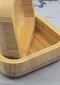Bambu Kase Seti - 4lü Kase Takımı - 260 ML, 14 CM - 4 Parça - 5