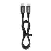 27 Watt 3A Usb-C To Lighning 2M Hızlı Şarj Kablosu Siyah FC42 - 1