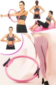 CKSpor 38 Cm Pilates Çemberi Pilates Halkası Spor Egzersiz Aleti Özel Tutmalı Model thumbnail 3
