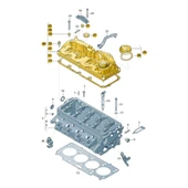 Seat İbiza 2009-2012 1.6TDi CAY Motor Külbütör Kapağı 03L103469C - 3