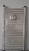 EURASİA 600X1000 (14) BORULU BEYAZ  HAVLUPAN +  2 ADET BORU GİZLEME BEYAZ HEDİYEDİR - 1