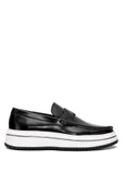 Marcomen 21108 Erkek Tokalı Kalın Taban Spor Loafer Ayakkabı - 1