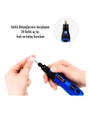 Germany Style  Mini Hobi Gravür Şarjlı Taşlama Akülü 24 Parça Gravür Set - 3