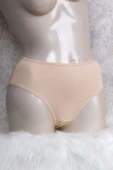MAN2659 Kadın Pamuklu Yüksek Bel 3lü Paket Slip (2659) - 1