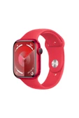 APPLE WATCH SERİ 9.GPS 45 MM RED AL RED SPORT BAND - 1