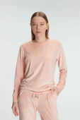 MAN11230 Anıl 11230 Bayan Uzun Kol Sweatshirt ve Pantolon Takım Pijama Takımı - 2