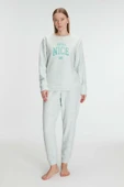 MAN11269 Anıl 11269 Kadın Uzun Kol Polar Pijama Takımı thumbnail 1