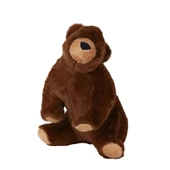 Boz Ayı Peluş Çocuklar İçin Sevimli ve Eğitici Peluş Ayı Figürü - 1