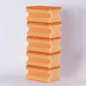 Everklean Oluklu Turuncu Tırnak Korumalı Bulaşık Süngeri 90'lı - 3