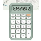 Powermaster PM-25410 Yeşil 12 Haneli Hesap Makinesi - 6
