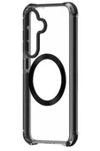 Samsung S25 Plus Kılıf Combat Serisi Üç Katmanlı Magsafe Özellikli (MagClick™) Koruyucu Kapak  SİYAH - 2