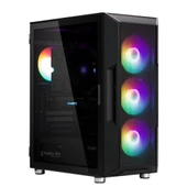 Zalman I3 NEO BLACK Mesh MegaMax 700W 80+ 4*12cm RGB Fan Mid-T Gaming Oyuncu Kasası - 3