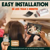 Pix-Star 10 Inc WiFi Dijital Resim Çerçevesi - Ücretsiz Bulut Depolamaya Sahip - 2