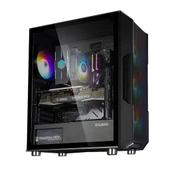 Zalman I3 NEO BLACK Mesh MegaMax 700W 80+ 4*12cm RGB Fan Mid-T Gaming Oyuncu Kasası - 5