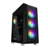 Zalman I3 NEO BLACK Mesh MegaMax 700W 80+ 4*12cm RGB Fan Mid-T Gaming Oyuncu Kasası - 1