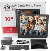 Pix-Star 10 Inc WiFi Dijital Resim Çerçevesi - Ücretsiz Bulut Depolamaya Sahip - 1