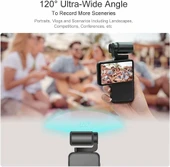 ORDRO M3 5K UHD Kamera, 3.5 Inc Döndürülebilir Dokunmatik Ekran, 3250mAh - 4