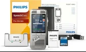 Philips DPM-8000 Cradle ve Speechexec Pro Yazılımlı Profesyonel Dijital Not Alıcısı - 2