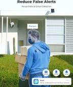 Reolink Güvenlik Kamerası Kablosuz Dış Mekan, Pan Tilt Güneş Enerjili - 4