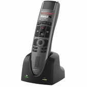 Philips SpeechMike Premium Air Kablosuz Dikte USB Mikrofon, Basmalı Düğme - 1