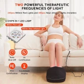 JOBYNA Ayak ve Ayak Bileği için Kızılötesi Işık ve Kırmızı Işık, 850nm Kızılötesi Işık - 2