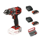 Einhell Tp-Cd 18/50 Li-I Bl Solo Akülü Vidalama Seti + 2 x 2.5 Ah Starter Kit + Kwb 32 Parça Bits Uç - 1