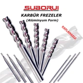 Ø8x30x75xØ8 Z:3 Kaplamasız Karbür Freze - 2