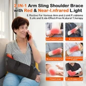 JOBYNA Kızılötesi Işık Terapisi Dirsek Cihazı, 850nm Yakın Kızılötesi - 3