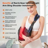 JOBYNA Kızılötesi Işık Terapisi Dirsek Cihazı, 850nm Yakın Kızılötesi - 4