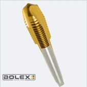 M8x1,25 ISO2 6H HSS-E Co5 DIN371/B TIN (DÜZ) thumbnail 3