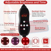 JOBYNA Kırmızı ve Kızılötesi Işık Terapi Kemeri, 660nm L-E-D Kırmızı Işık - 4