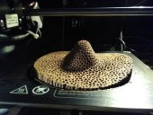 Voronoi Şapka Takı Standı Plastik Aparat - 5