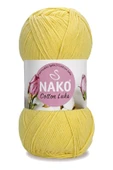 5 Adet Cotton Lüks Yelek Tunik Kazak Bluz Hırka İpi Yünü Açık Sarı 97554 - 2