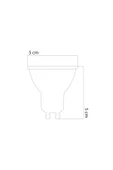 GU10 220V 6W 4000K COB LED AMPUL ERD-285 - 3