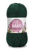 5 Adet Cotton Lüks Yelek Tunik Kazak Bluz Hırka İpi Yünü Koyu Yeşil 97580 - 2