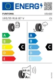Funtoma 195/55 R16 TL 87V ROADFUN  Yaz Lastiği (Üretim Tarihi:2025) thumbnail 2