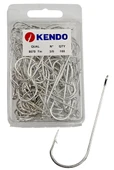 Kendo 8079 Abardeen Tin 3/0 100 Adet Halkalı Olta İğnesi - 1