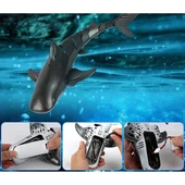 Suncon Uzaktan Kumandalı 360 Derece Dönen 30 Cm Usb Şarjlı Köpek Balığı Siyah - 6