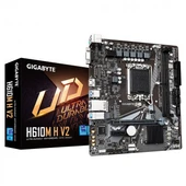 Gigabyte Anakart H610M H V2 Ddr5 5600Mhz(Oc) Hdmı M.2 Matx 1700P - 1