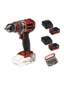 Einhell Tp-Cd 18/50 Li-I Bl Solo Akülü Vidalama Seti + 2 x 4 Ah Starter Kit + Kwb 32 Parça Bits Uç - 1