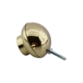 Mobilya Mutfak Dolap Dolabı Çekmece Kulpu Kulbu Plastik Altın Tek Vidalı Düğme Kulp Gold thumbnail 3