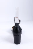 KALIN TOPUK BİLEK KEMERLİ STİLETTO SİYAH - 3