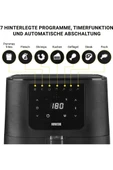 N8WERK Air Fryer 5.5 lt 1800 W Sıcak Hava Fritözü thumbnail 7