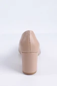 KALIN TOPUK YAN TAŞLI STİLETTO  BEJ - 3
